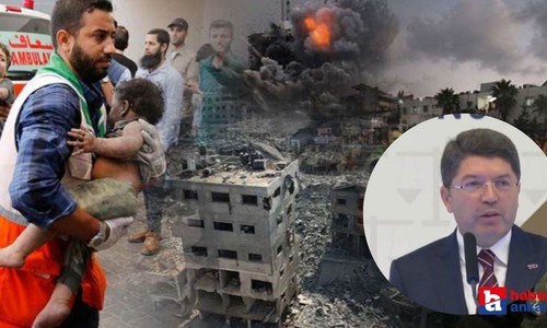 Bakan Tunç açıkladı! "Filistin'de 3 bin 500'den fazla çocuk katledildi"