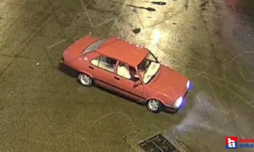 Defalarca drift attı! 20 bin lira ceza yedi