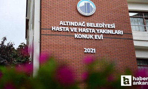 Altındağ Belediyesi Konukevi misafirlerine otel konforu sunuyor