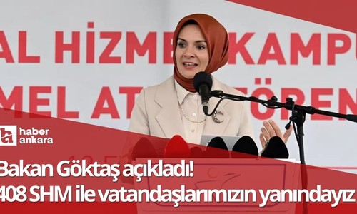 Bakan Göktaş açıkladı! 408 SHM ile vatandaşlarımızın yanındayız