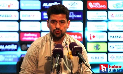 Özden Öngün'den MKE Ankaragücü-Antalyaspor maçının ardından açıklamalar!