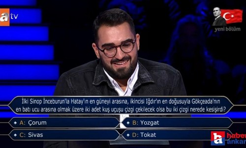 Kim Milyoner Olmak İster yarışmasında 5 milyon liralık soru ve cevabı nedir?