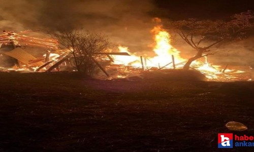 Ankara'da meydana gelen yangında 1 kişi yaralandı 2 kişi hayatını kaybetti!