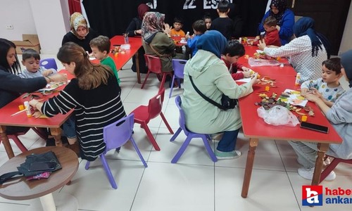Sincan Belediyesi Anne Çocuk Oyun Evleri'nde eğlence bitmiyor!
