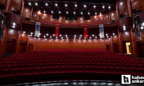 Ankara Büyükşehir Belediyesi şehir tiyatrolarını yenileme çalışmalarını tamamladı!