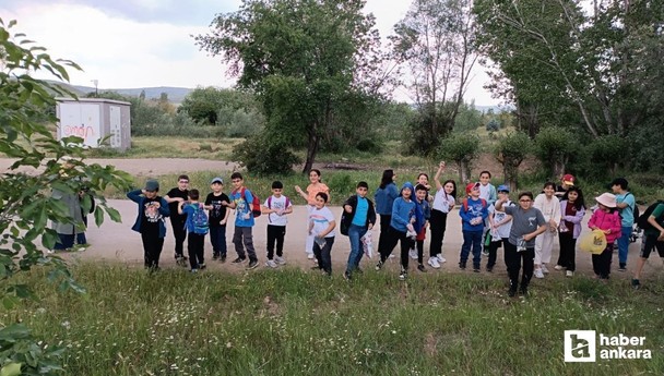 Ankara Çubuk'ta Çevreye Saygı ve Doğa ile Dostluk etkinliği yapıldı