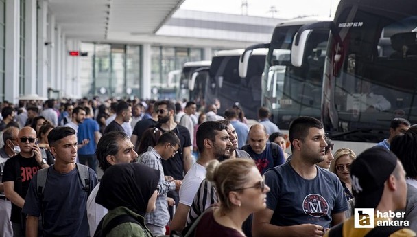 Kurban Bayramı tatili nedeniyle ek otobüs seferleri başladı