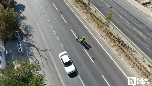 Ankara'da bayram tatili öncesi trafik denetimi