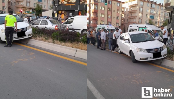 Ankara'da ehliyetsiz sürücünün yaptığı kazada bir kişi yaralandı