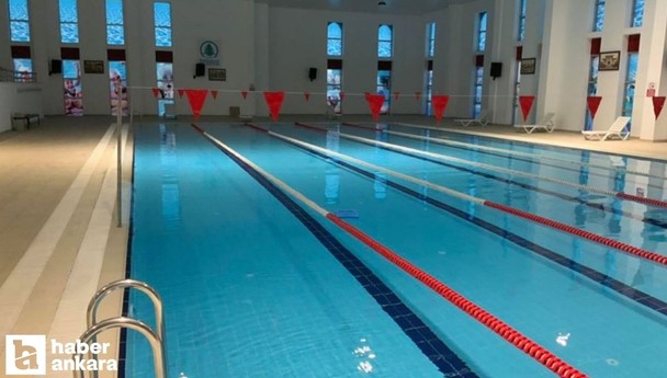 Pursaklar Belediyesi Yüzme Havuzu bugün itibariyle hizmete açılacak