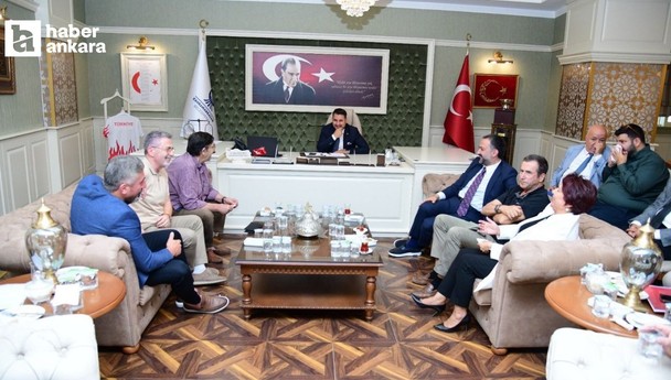 Ankara Kent Konseyi Kahramankazan Belediye Başkanı Çırpanoğlu’nu ziyaret etti