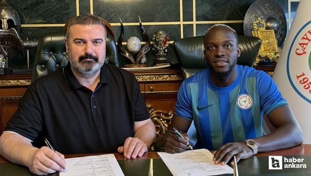 Ankaragücü'nden ayrılan Ali Sowe Çaykur Rizespor'a imza attı!