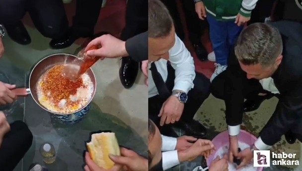 Bu düğün çok konuşuldu! Damadın arkadaşlarından ilginç şakalar!
