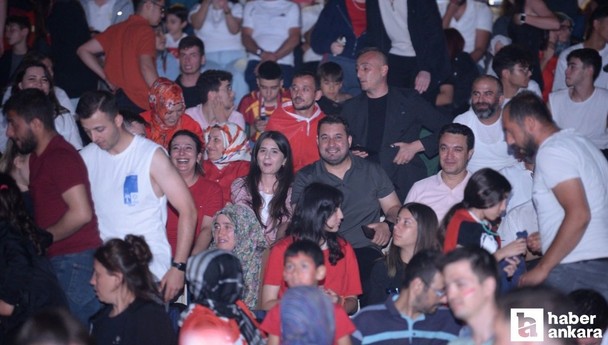 Kahramankazan Belediyesi millilerin EURO 2024’teki son mücadelesinde de yanında oldu