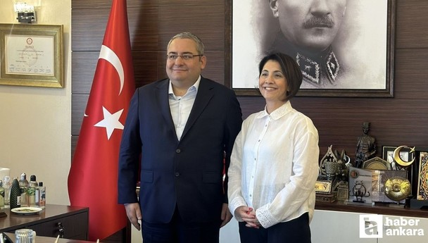CHP Milletvekili Aylin Yaman’dan Keçiören Belediye Başkanı Özarslan’a ziyaret