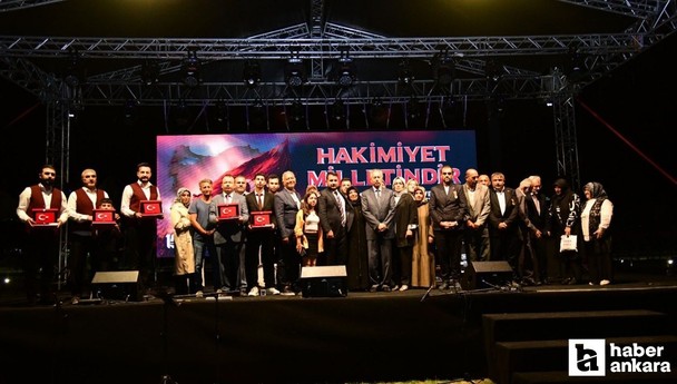 Kahramankazan Belediyesi 15 Temmuz için özel etkinlikler gerçekleştirdi