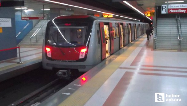 Ankara Kızılay metro bozuldu mu? Ne zaman düzelecek, seferler neden durduruldu