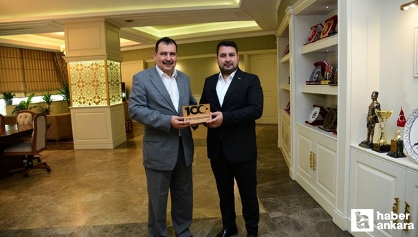 Kahramankazan Belediye Başkanı Çırpanoğlu’na ABB Kırsal Hizmetler Daire Başkanı’ndan ziyaret