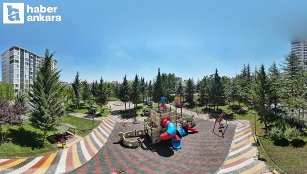 Pursaklar Belediyesi Sinan Hitay Parkını yeniledi