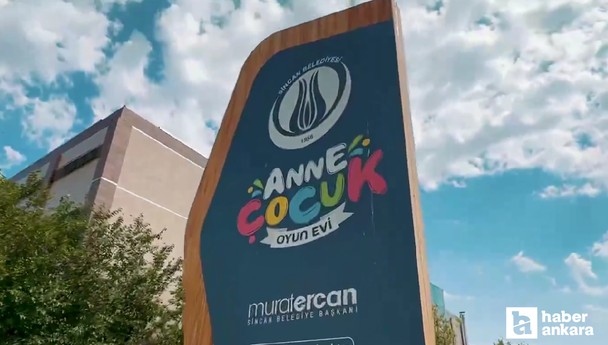 Sincan Belediyesi Anne Çocuk Oyun Evleri, çocukların sosyal becerisini artırıyor