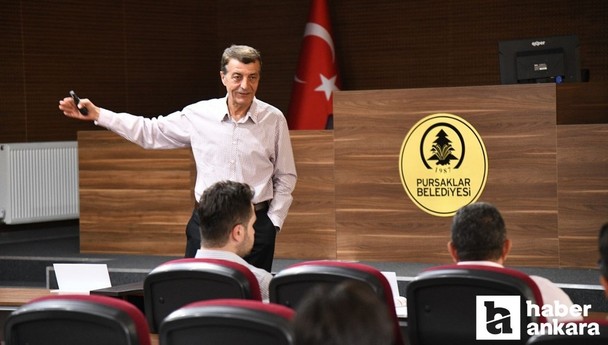 Pursaklar Belediyesi Personele Stratejik Eğitimler düzenliyor