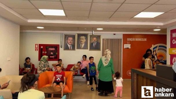 Sincan Belediyesi Gençlik Merkezlerine ilgi sürüyor