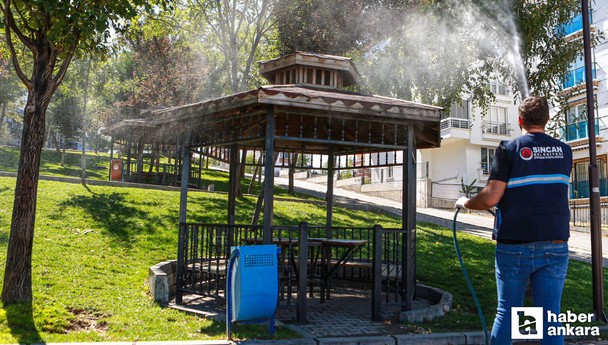 Sincan Belediyesi zararlı haşerelerin çoğalmasını önlüyor