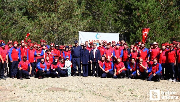 Cansuyu Derneği Arama ve Kurtarma Birimi Ankara Çamlıdere'de tatbikat yaptı