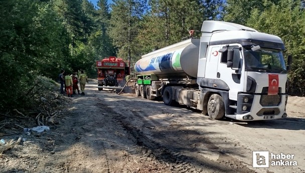 Keçiören Belediyesi Çankırı ve Karabük yangınlarına ekip gönderdi