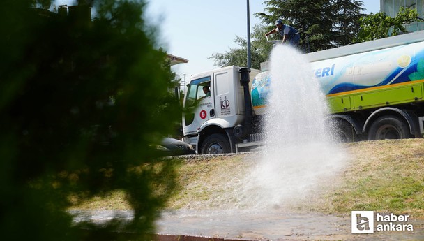 Keçiören Belediyesinden parklara çevre dostu müdahale