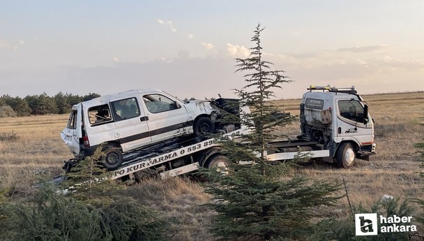 Eskişehir Ankara karayolunda trafik kazası: Sürücü hayatını kaybetti
