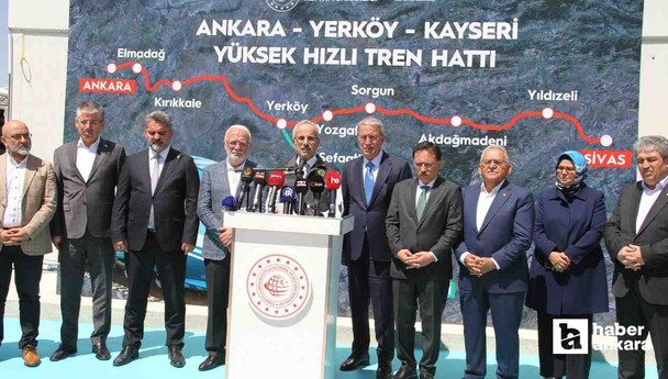 YHT projesiyle Ankara-Kayseri arası 1 saat 45 dakikaya düşecek