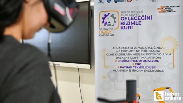 Başkent OSB firmalarında 18-29 yaş arası kadınlara istihdam fırsatı