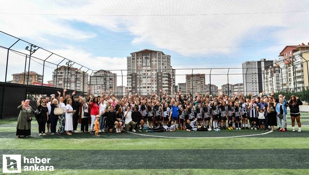 Ankara Büyükşehir Belediyesi FOMGET minik futbolcular için turnuva düzenledi
