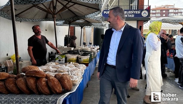 Pursaklar Belediye Başkanı Çetin ilçe esnaflarına ziyarette bulundu