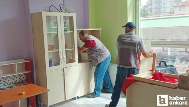 Pursaklar Belediyesi Nezaket Okullarında son hazırlıklar