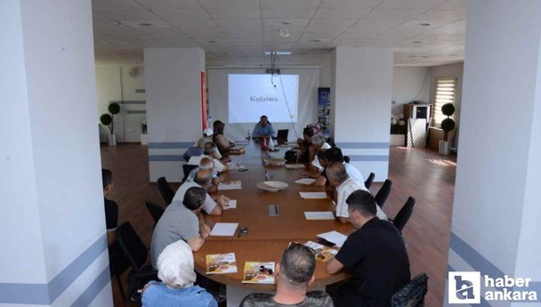 Kahramankazan Belediyesi'nden bal üreticilerine Sonbahar ve Kışlatma Eğitimi