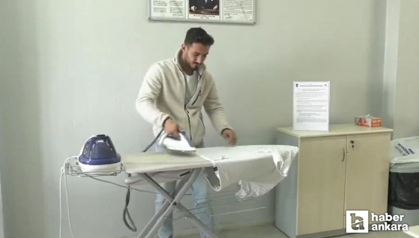 ABB Ankara'da öğrencilere ücretsiz giysi yıkama desteği veriyor