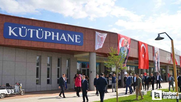 Ankara Kahramankazan'da Halk Kütüphanesi açıldı!