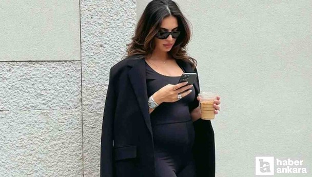 Anne olmaya gün sayan Melisa Pamuk'tan ilk hamilelik pozu geldi!