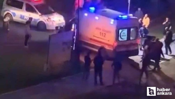 Ankara Mamak'ta bıçaklı kavga: 3 kişi yaralandı