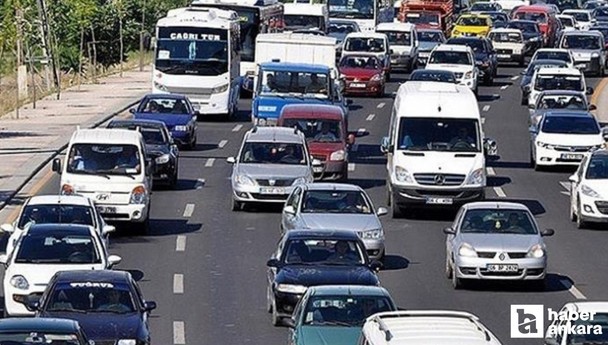 Ankara'da trafikte makas atan sürücü o anları paylaştı