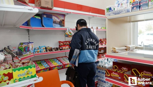 Altındağ Belediyesi zabıta ekipleri okul kantinlerini denetliyor