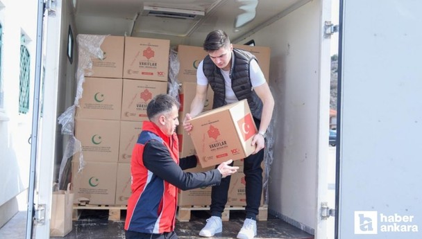 VGM bu yıl yurt içi ve yurt dışında 1 milyona yakın gıda kolisi dağıttı