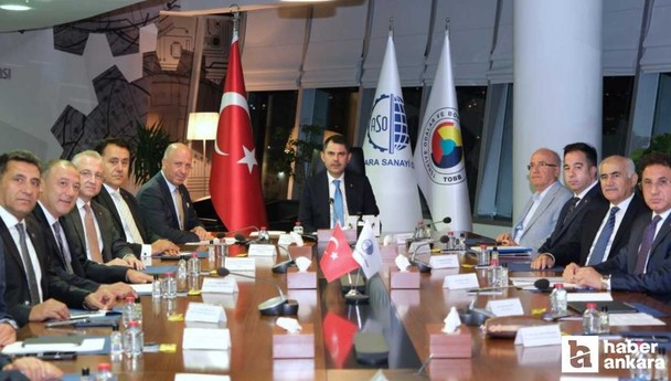 Bakan Murat Kurum, ASO’yu ziyaret etti
