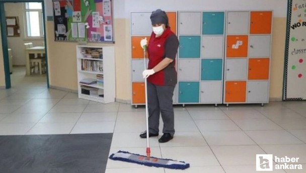 Okullara 30 bin temizlik görevlisi alımı ne zaman başlıyor, şartlar neler?