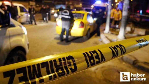 Ankara Altındağ'da silahlı saldırı: 1 kişi hayatını kaybetti