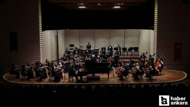 Ankara'da Hacettepe Üniversitesi Senfoni Orkestrası yeni sezon açılışını yaptı