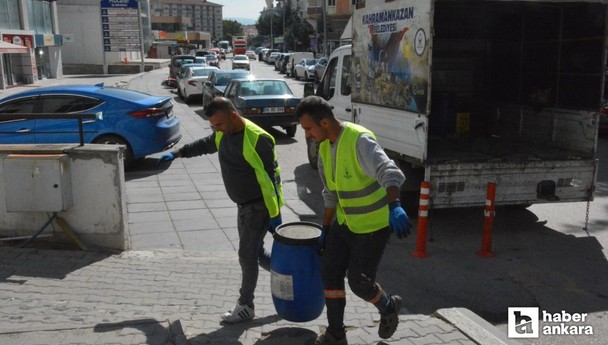 Kahramankazan Belediyesi çevre kirliliğini önleme çalışmalarını sürdürüyor
