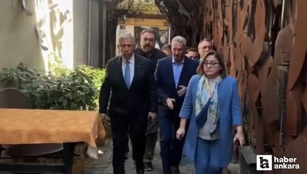Mansur Yavaş Tarihi Kentler Birliği Başkanı olarak Gaziantep'i ziyaret etti
